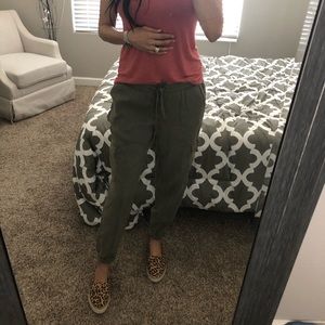 Green Cargo Pants - NWT